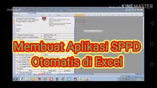 Cara Membuat Aplikasi Sppd Dengan Excel Surat Perinta Doovi