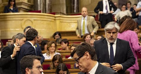 El Govern Ja Inclou El PSC A Les Converses Pels Pressupostos