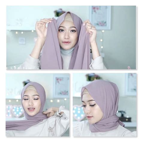 Tutorial Hijab Pashmina Simple Tanpa Ninja Untuk Remaja Pashmina