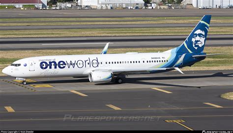 N486AS Alaska Airlines Boeing 737 990ER WL Photo By Nick Sheeder ID