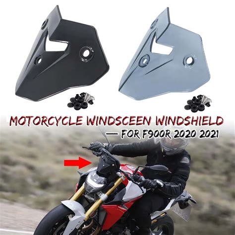 Windshield For Bmw F900r 2020 2021 F 900r F900 R Motorcycle Fairing Windscreen Visor Baffle