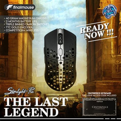 Jual Finalmouse Starlight Pro The Last Legend Centerpiece Access