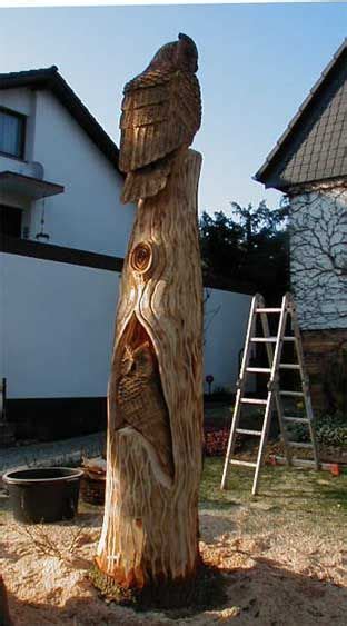 Eulenbaum Eulen Im Baum Motors Ge Holger B R Kettens Ge Chainsaw Artist