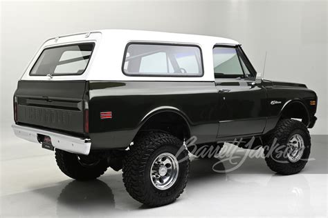 Lot 1657 1971 Chevrolet K5 Blazer Custom Suv Barrett Jackson