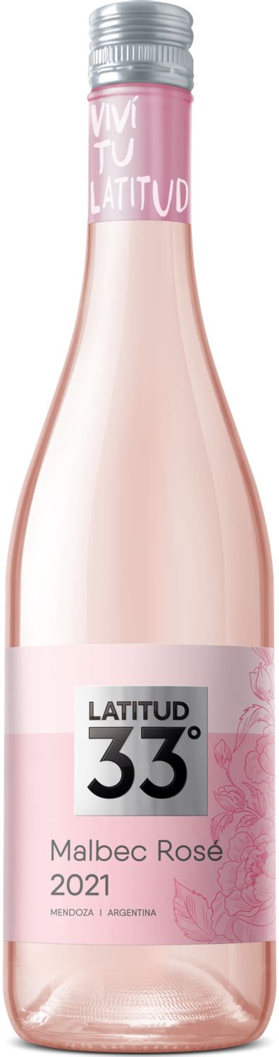 Vino Latitud Malbec Rose X750cc