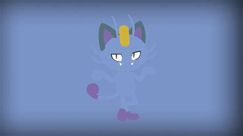 #052 - Alolan Meowth (Shiny) by Bhrunno on DeviantArt