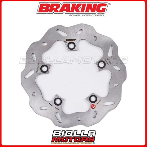 Wf7528 Rear Brake Disc Dx Braking Yamaha Yzf R1 1000 2015 2022 Wave