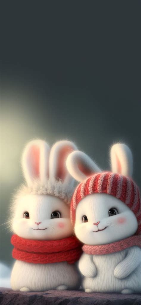 Cute Art Wallpaper | Rabbit HD/4K Wallpaper | Fluffy Wallpaper ...