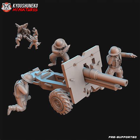 Bef Artillery X Kyoushuneko Miniatures Mm Por Wnaj Ceny Allegro Pl