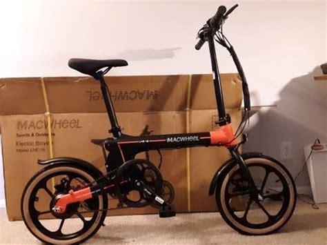 Macwheel Lne E Bike Not Another Unboxing Youtube