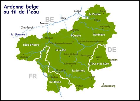 L Ardenne G Ographique Ardennes G Ographie Ardennes Belges