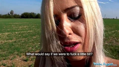 Public Agent Sweet Shaven Romanian Pussy Gets Creampied After Hard