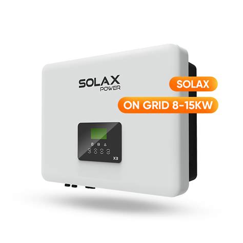 Inversor Solax Trifasico Precioinversor Solax Trifasico Venta Al Por