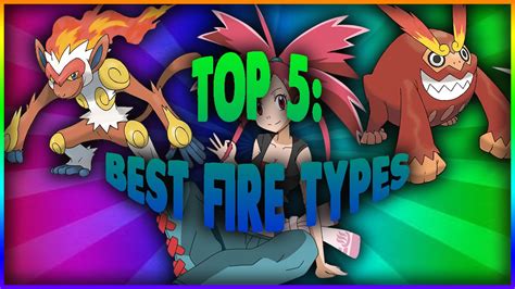 Top Best Fire Type Pokemon Youtube