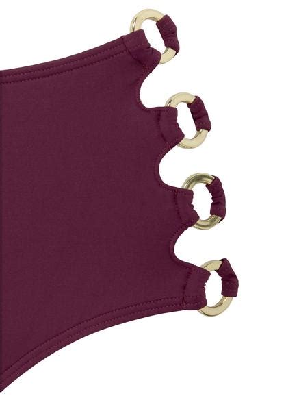 Lascana Highwaist Bikini Hose Italy Bordeaux