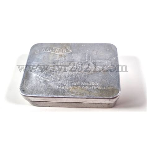 Cleaning Tin For Walther Pp Ppk With Horsehair Ivr 2021