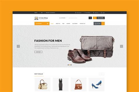 Ecom Responsive Ecommerce Html Template Download For Wordpress