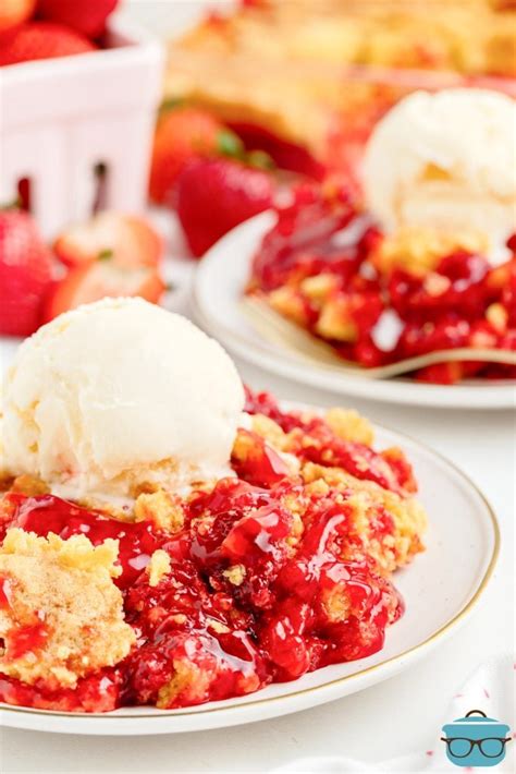 Strawberry Dump Cake The Country Cook