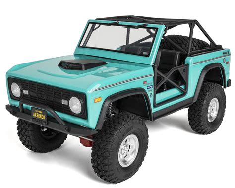 Axial Scx Iii Early Ford Bronco Rtr Wd Rock Crawler Teal