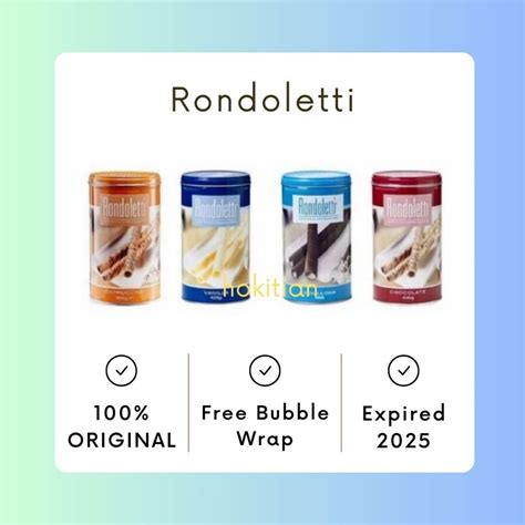 Jual Rondoletti Wafer Stick Original Rondoletti Astor Shopee Indonesia