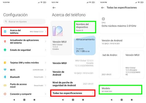 Así puedes saber el modelo exacto de tu móvil Xiaomi Tutoriales