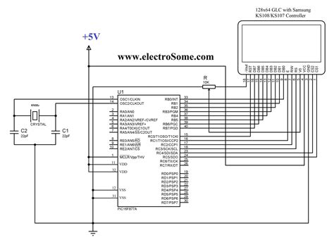 Interfacing Glcd Graphical Lcd With Pic Microcontroller Mikroc