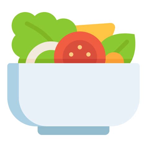 Salad Free Food Icons