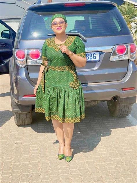 Traditional Shweshwe Dresses For Makoti Embrace The Rich South African