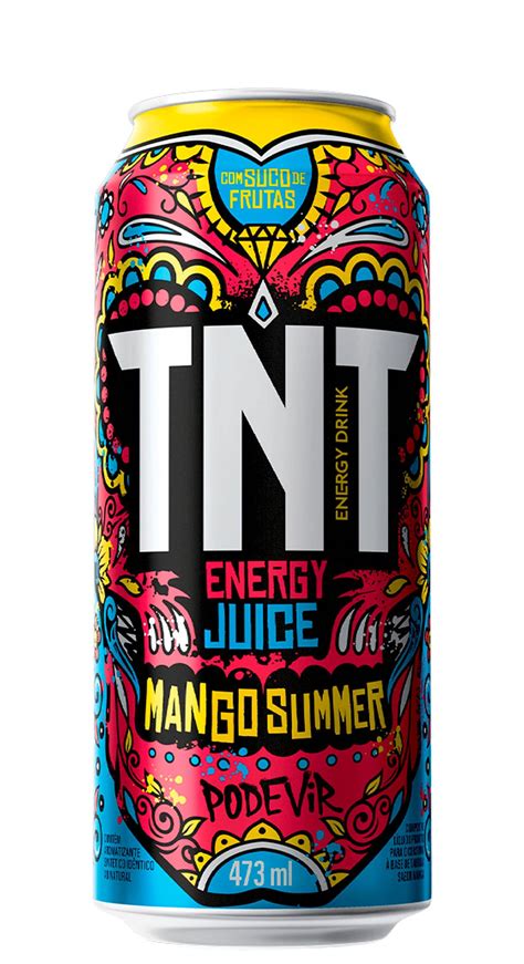 Energético Tnt Energy Juice Mango Summer Lata 473ml Imigrantes Bebidas