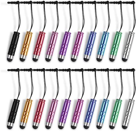 HomEdge Lot De 20 Stylets Universels Avec Prise Jack 3 5 Mm