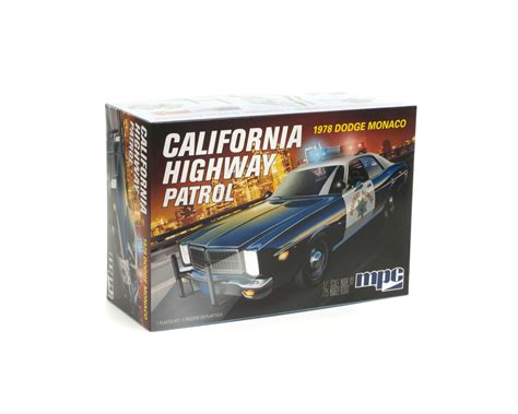 Mpc 1978 Dodge Monaco Chp Police Car 125 Scale Model Kit