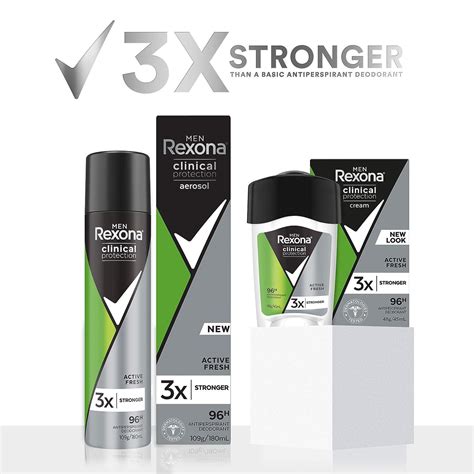 Rexona Men Clinical Protection Antiperspirant Deodorant Cream Ml