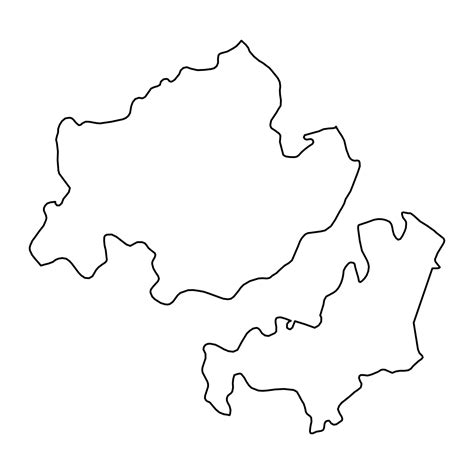 Criuleni District map, province of Moldova. Vector illustration ...