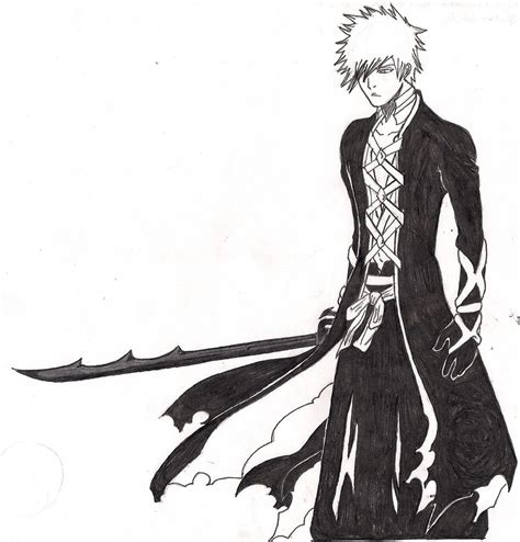 ichigo new bankai by ichigovshitugaya on DeviantArt