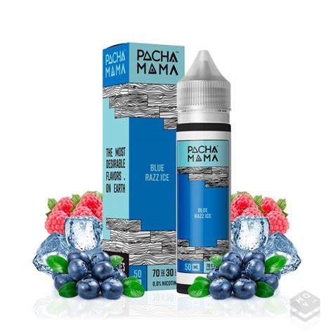 Blue Razz Ice Pachamama Tpd 50ml Vape