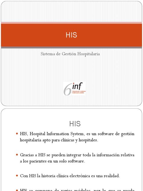 His Sistema De Gestión Hospitalaria