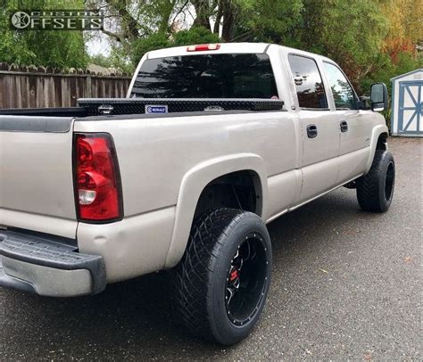 Wheel Offset 2006 Gmc Sierra 2500 Hd Leveling Kit Custom Offsets