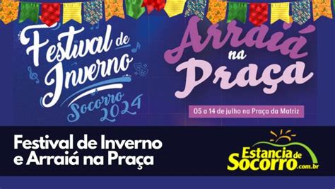 Festival Cultural De Inverno E Arrai Na Pra A Em Socorro Sp