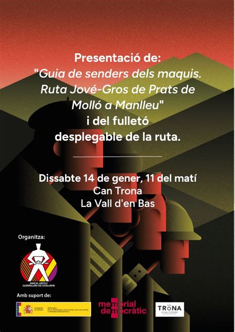 Presentaci De La Guia De Senders Dels Maquis Ruta Jov Gros Web