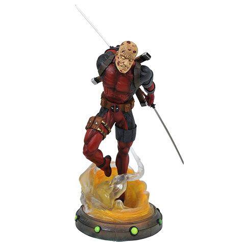 Estátua Diamond Select Marvel Gallery Deadpool Unmasked 39324