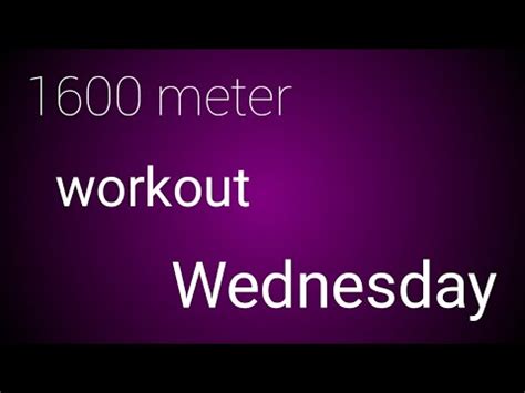 Running Workout Meter Running Workout Meter Youtube