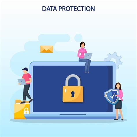 Concepto De Protección De Datos Seguridad De Datos Y Privacidad Y Seguridad De Internet