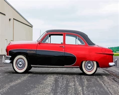 1950 Ford Crestliner Car 5d Diamond Paintings Diamodpaintingsale