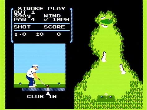 Screenshot Of Golf Nes Mobygames