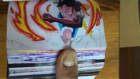 Luffy Vs Goku Black Flipbook Flip Book Animation Flip Book Dragon Ball