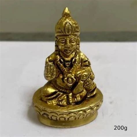 200g Brass Kuber Statue Temple At Rs 240 Piece In Aligarh ID