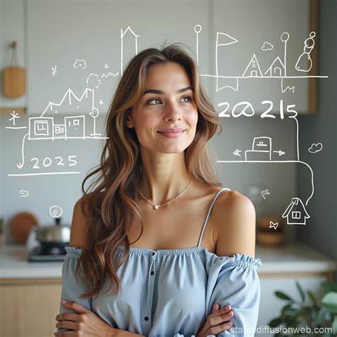 Woman Plans Her 2025 Development Strategy Stable Diffusion Online