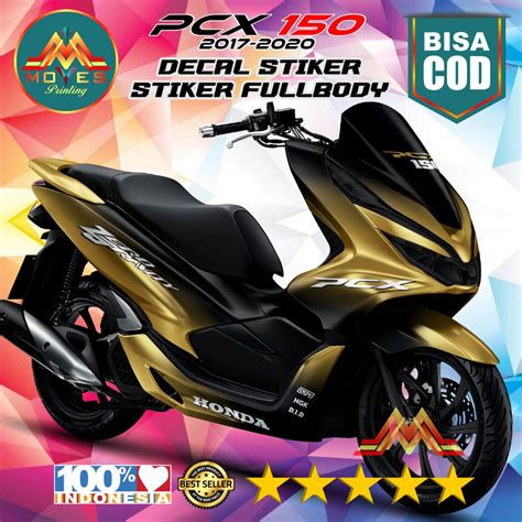 Jual Decal Pcx Stiker Decal Motor Pcx Full Body Stiker Motor