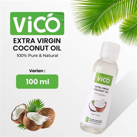 Jual Promo Vico Ml Extra Virgin Coconut Oil Minyak Kelapa