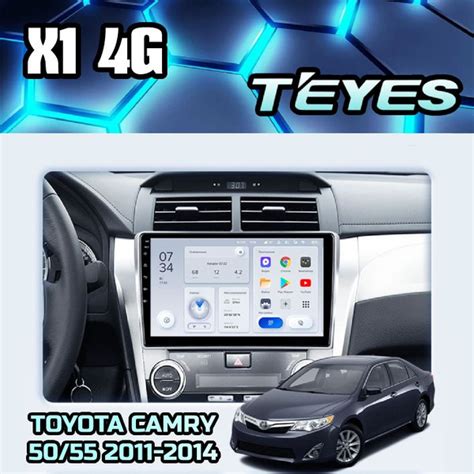 Магнитола Teyes X1 4G 2 32GB для Toyota Camry 7 XV 50 55 2011 2014